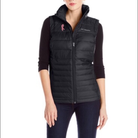Columbia Jackets & Blazers - EUC Columbia Pink Ribbon Awareness Vest